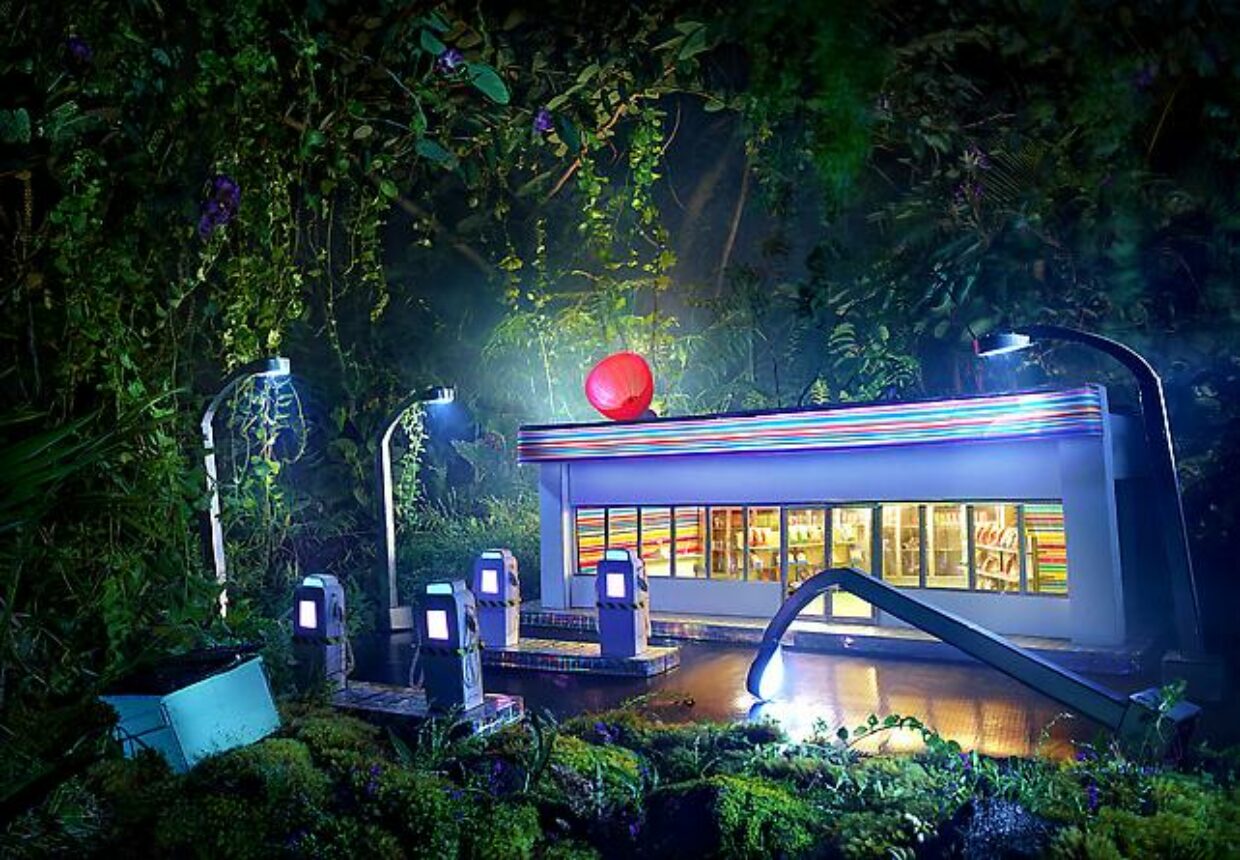 David LaChapelle: “Gas Stations” at The Edward Hopper House | 1