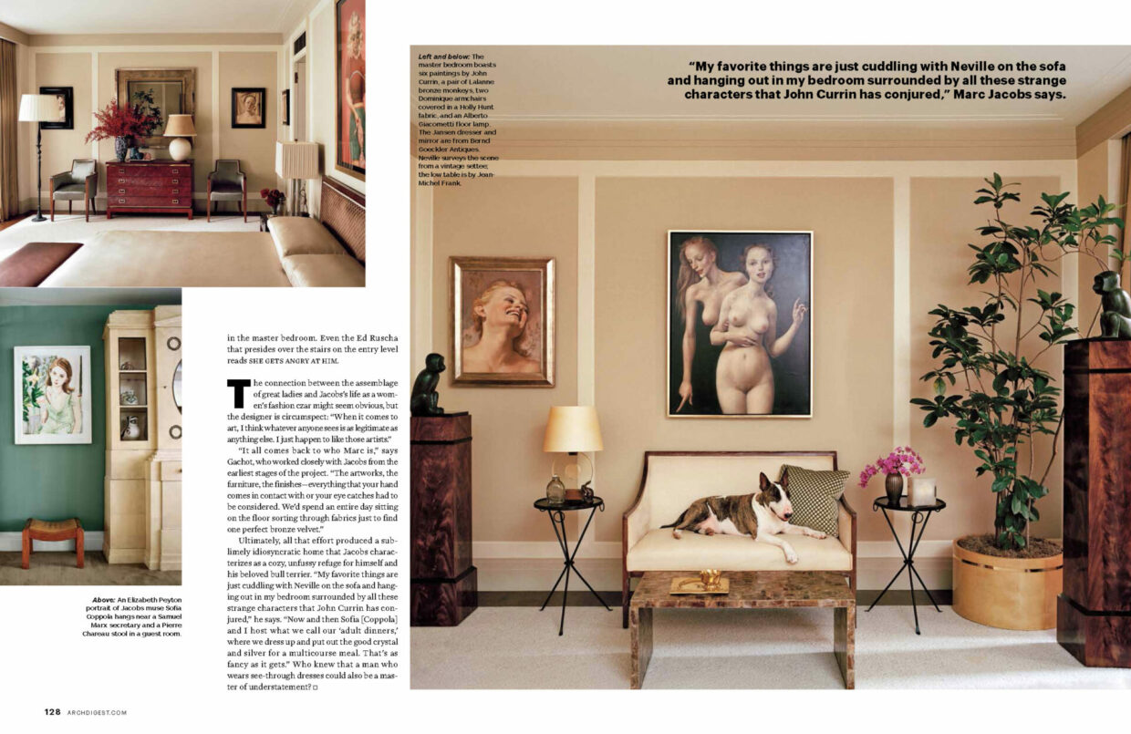 At Home with Marc Jacobs and Neville, by François Halard | 6