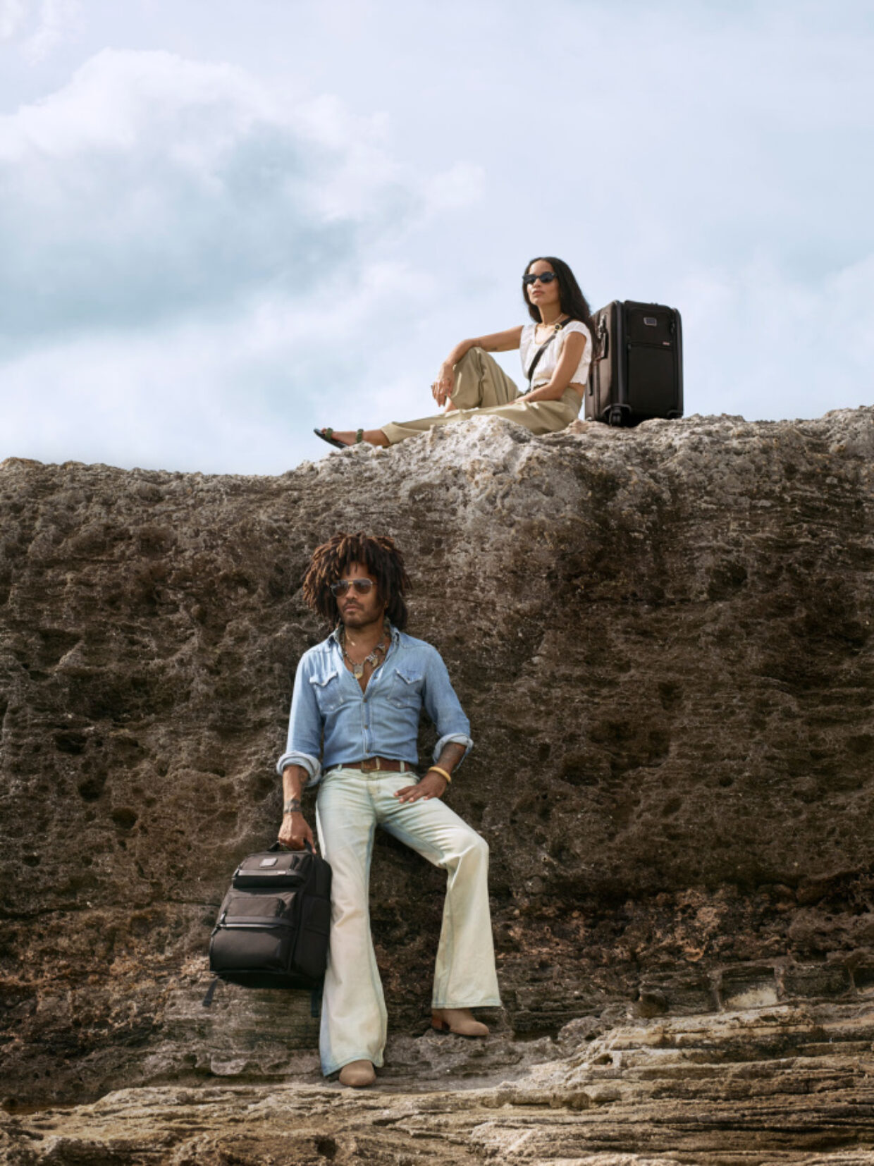 Tumi Turns To Lenny and Zoë Kravitz For Latest Global Campaign | 2