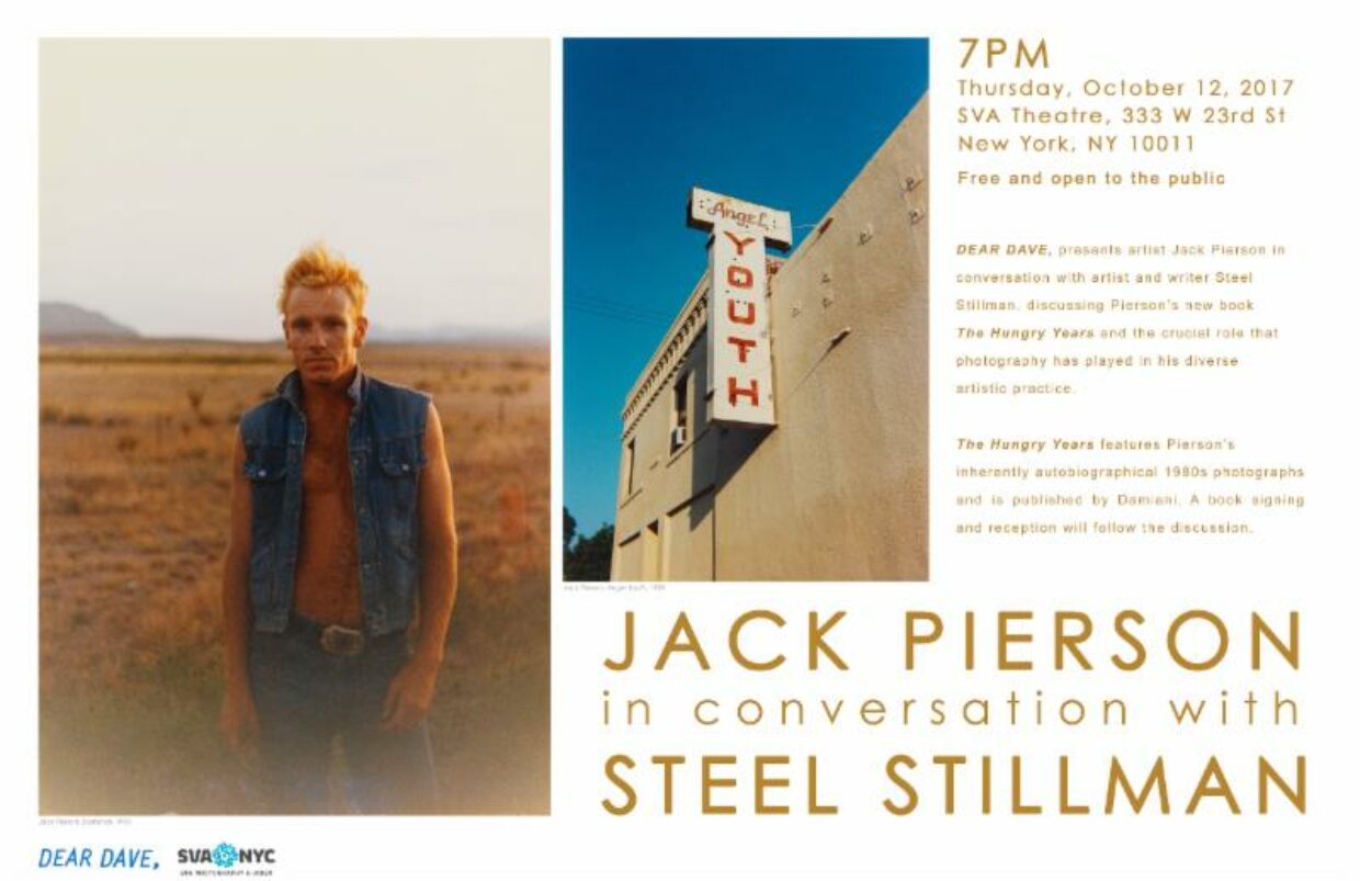 Jack Pierson to launch ‘The Hungry Years’ October 12 at SVA | 1