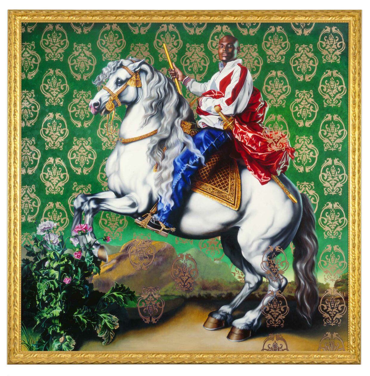 Kehinde Wiley Installing Monumental Statue in Times Square | 4