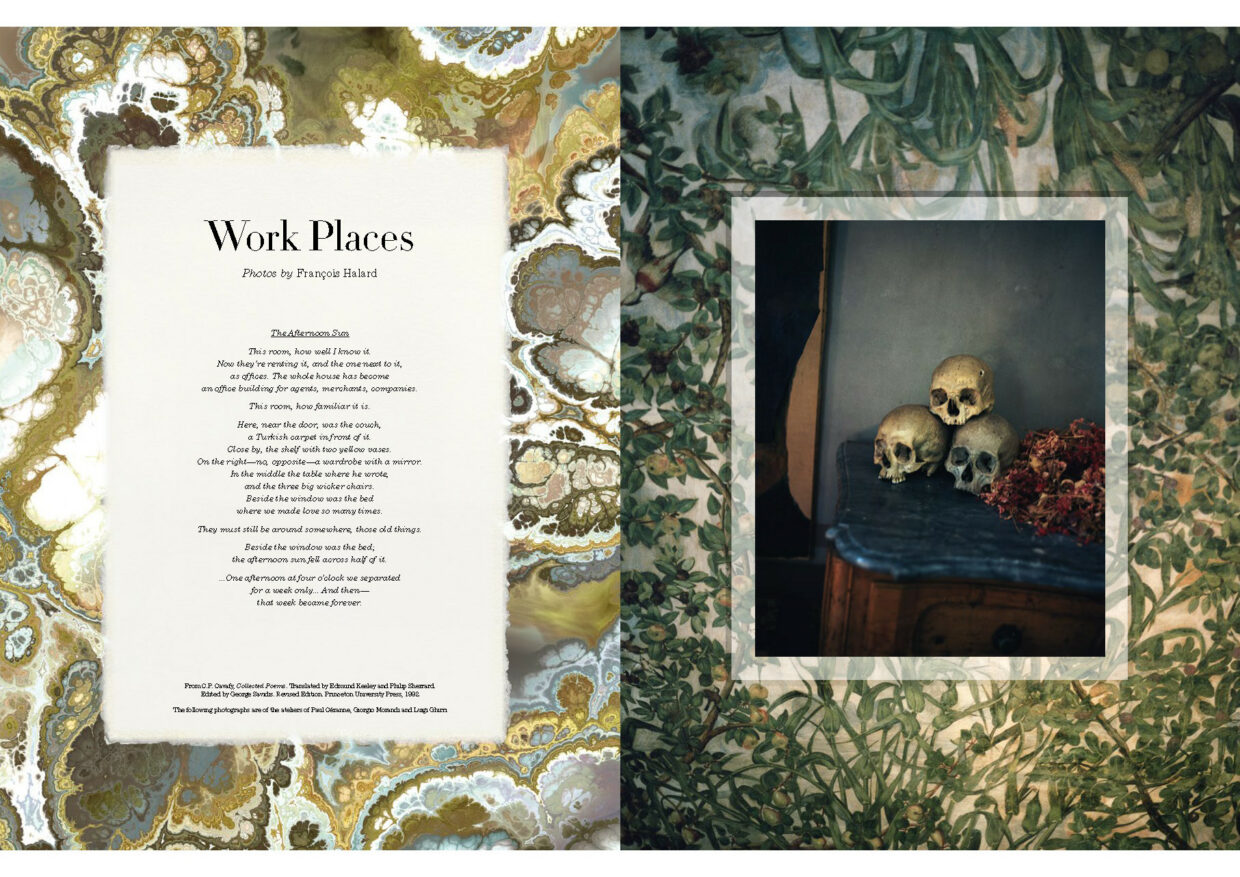 Newly Released: ‘Work Places’  a Story shot by Francois Halard for Cabana Magazine | 1