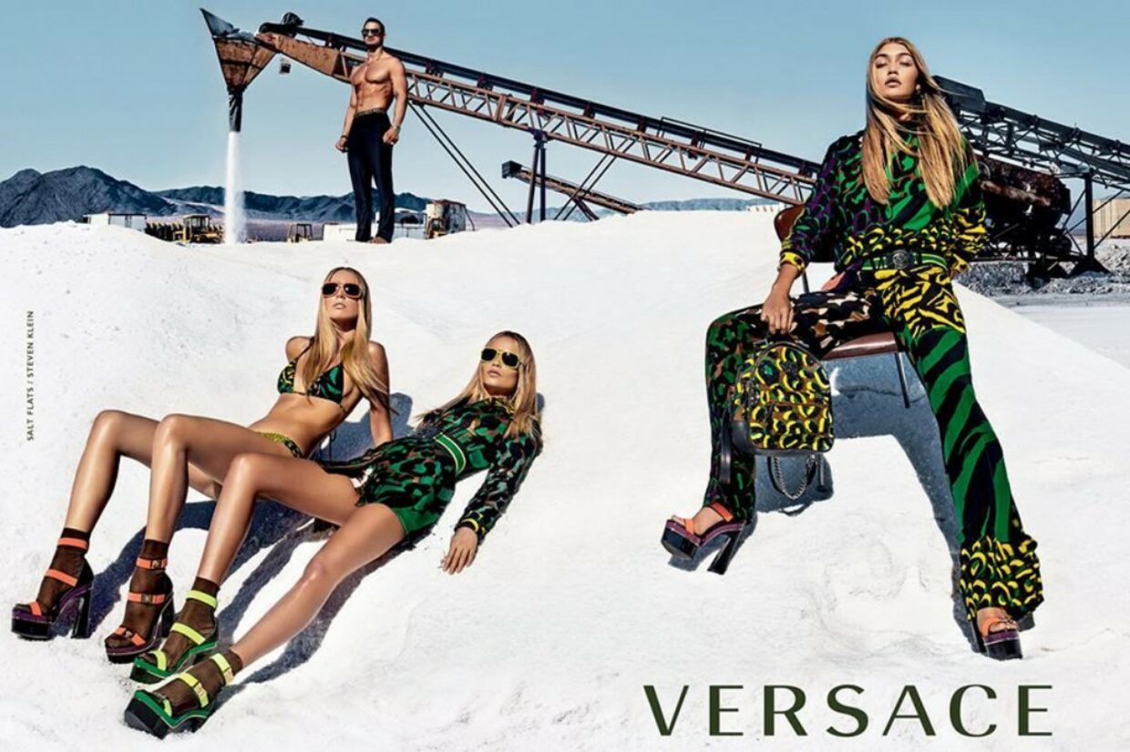 Versace Spring 2016 Campaign by Giovanni Bianco & Steven Klein | 1