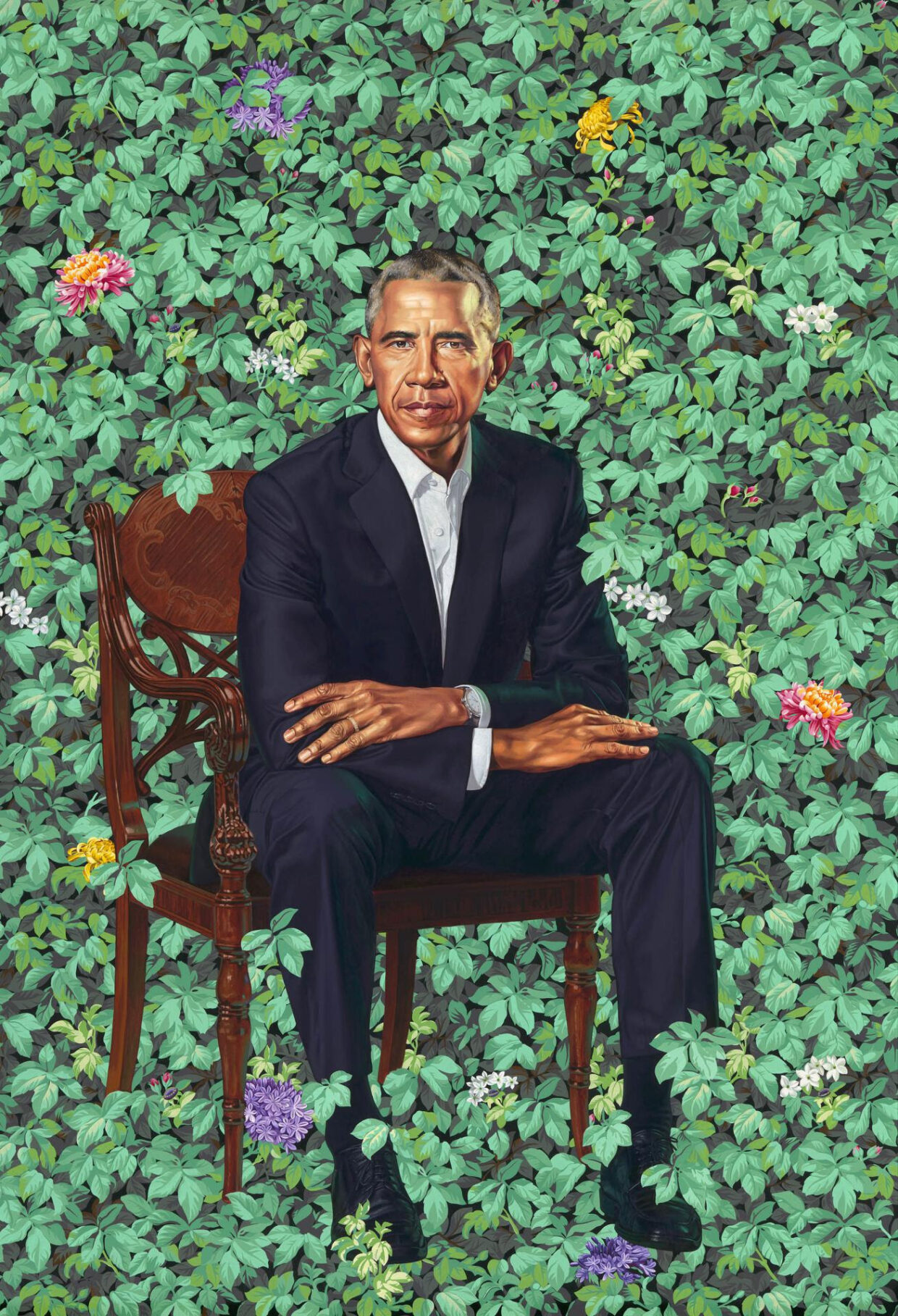 Creative Exchange Agency is pleased to announce the unveiling of Kehinde Wiley’s portrait of former president Barack Obama | 1