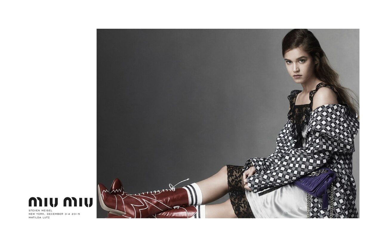 Miu Miu Spring/Summer 2016 Campaign Art Directed by Giovanni Bianco | 2