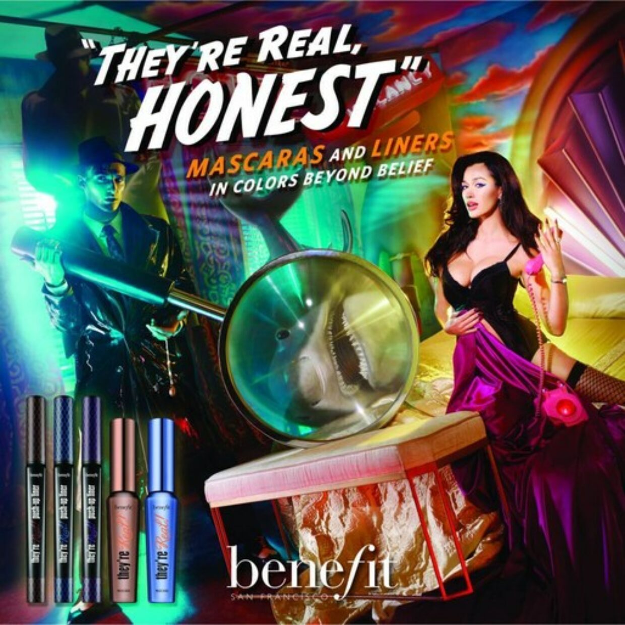 David LaChapelle for Benefit Cosmetics | 1