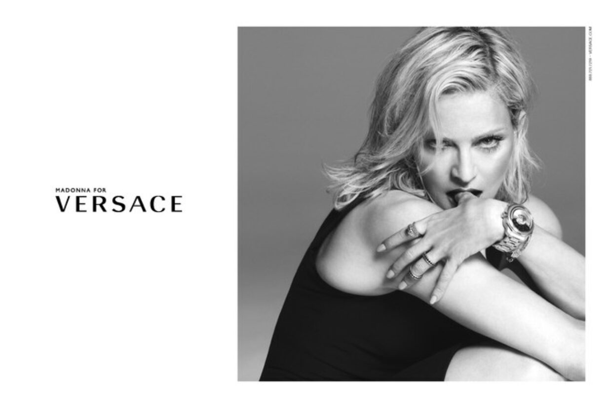 Madonna for Versace Spring 2015 Campaign | 3