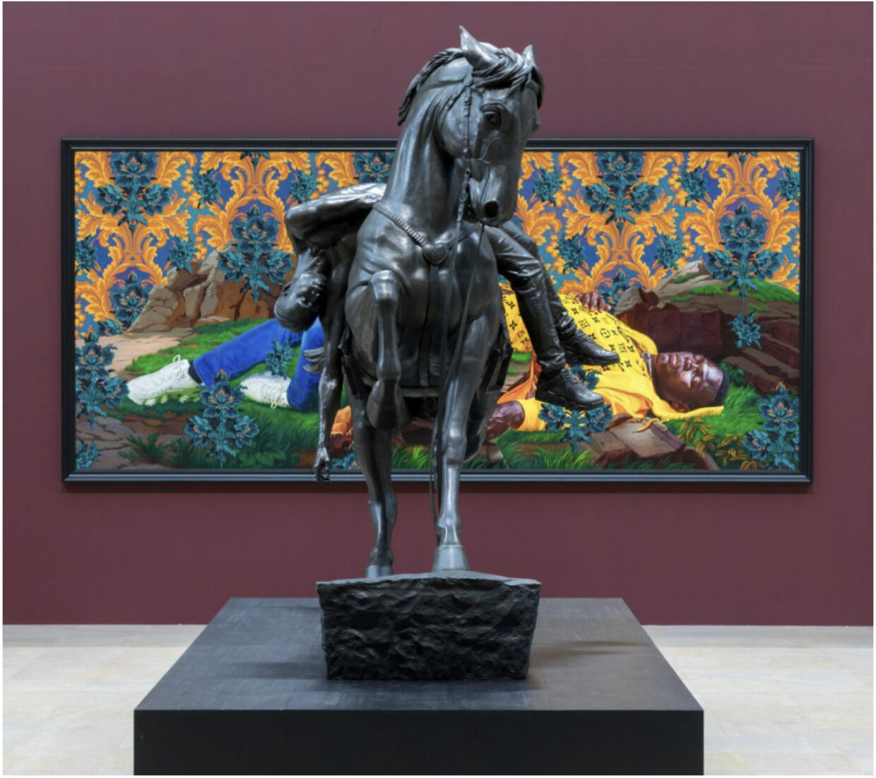 In Pictures: the Musée d’Orsay Presents Kehinde Wiley’s Fallen Figures Alongside the Historic Sculptures That Inspired Them | 1