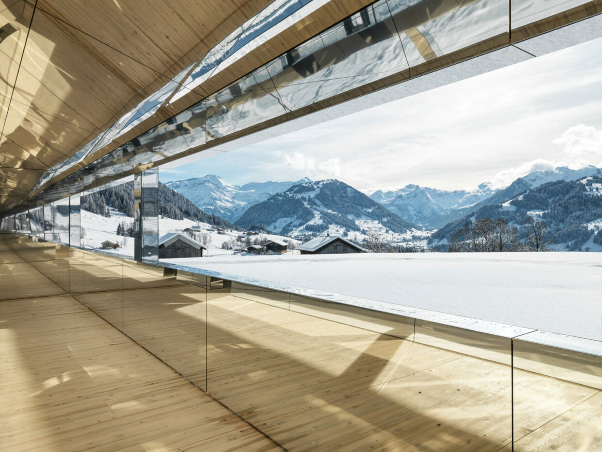 Doug Aitken’s mirrored Mirage house installed in Swiss alps | 4