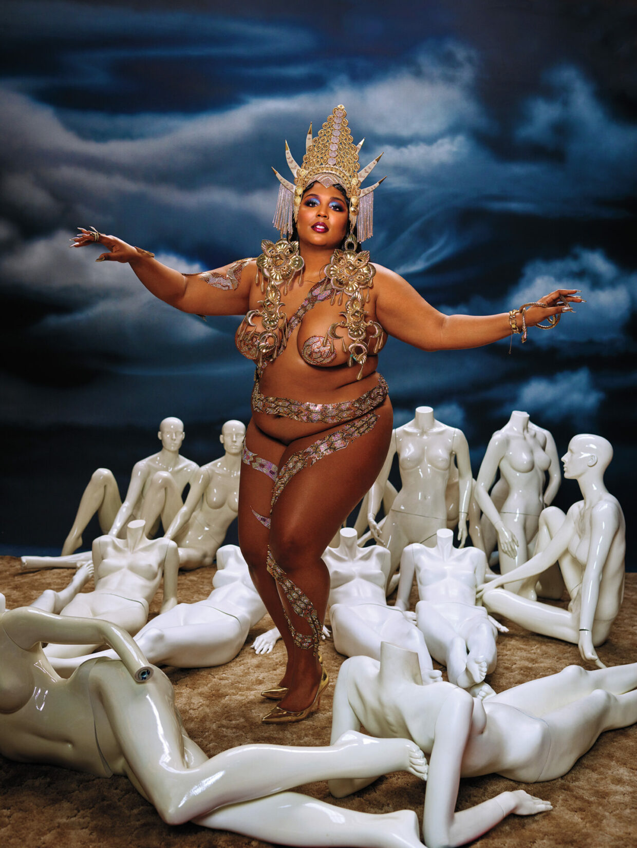 David LaChapelle Explains His Inspiration for the Lizzo ‘Rolling Stone’ Cover Shoot | 1