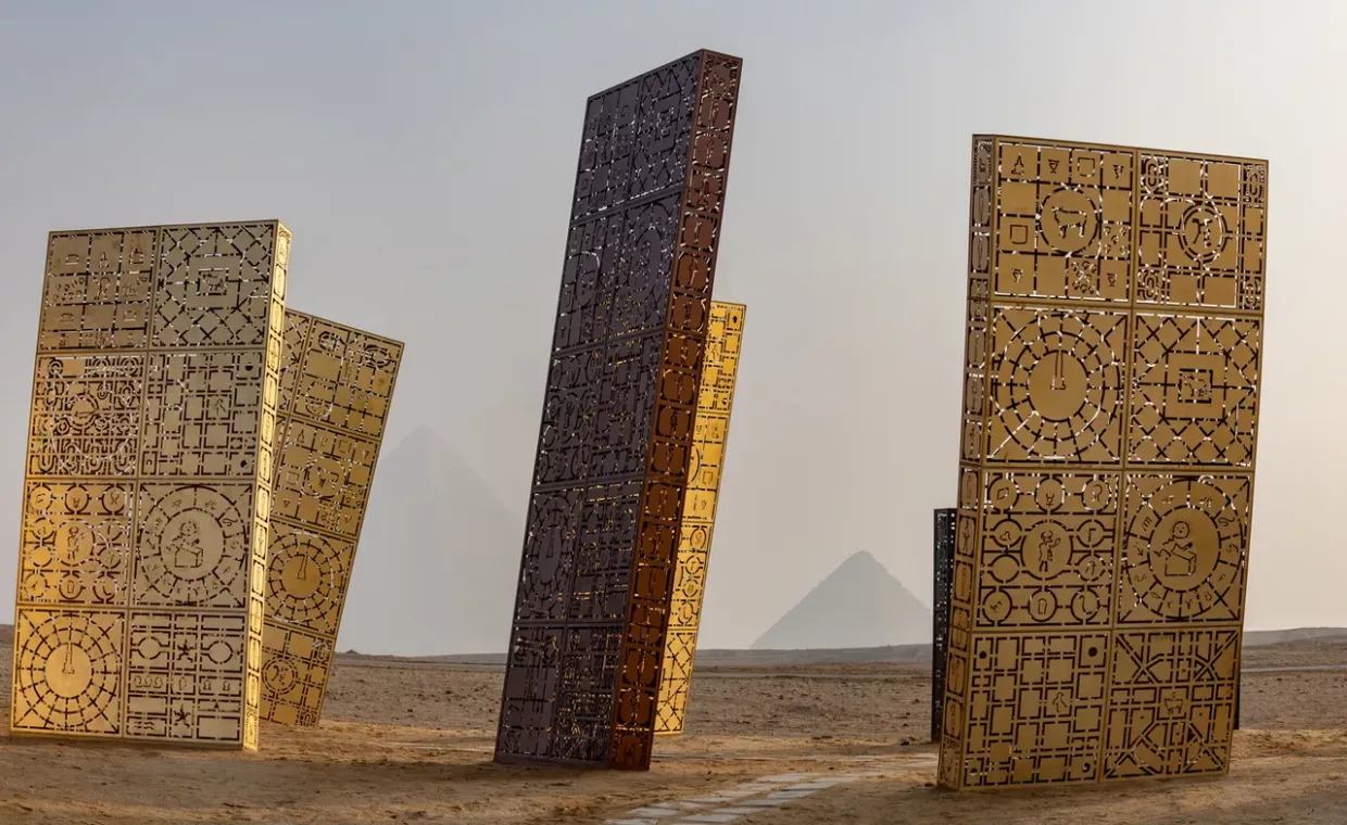 An exhibition at Egypt’s Pyramids of Giza reframes a historical space | 2
